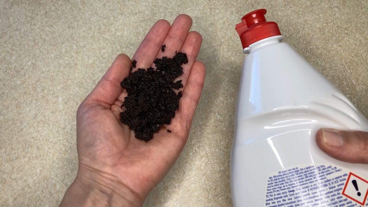 Kaffee und Spülmittel Trick