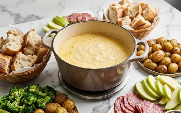 Accompagnements parfaits pour fondue au fromage