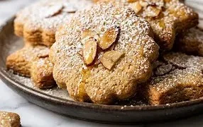 Sablés de Noël aux amandes et au miel
